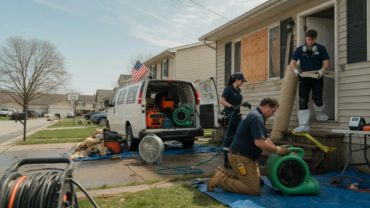 Water Damage Restoration in Benedict, ND near me